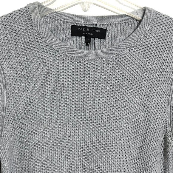 Rag & Bone Rita Boyfriend Waffle Knit Sweater - Picture 6 of 12